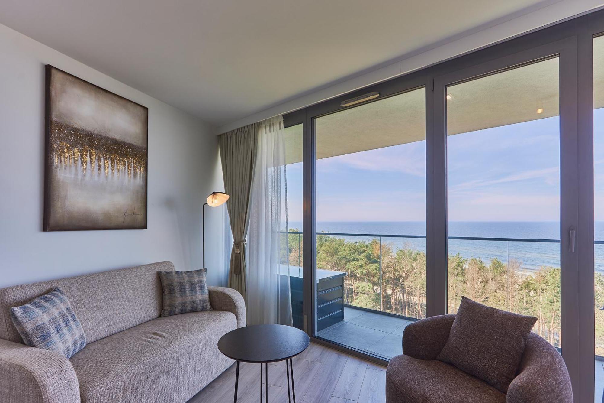 Wave - Endless Sea View Apartment Miedzyzdroje Eksteriør billede